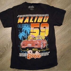 Barbie Kids Black Malibu 59 Graphic Tee